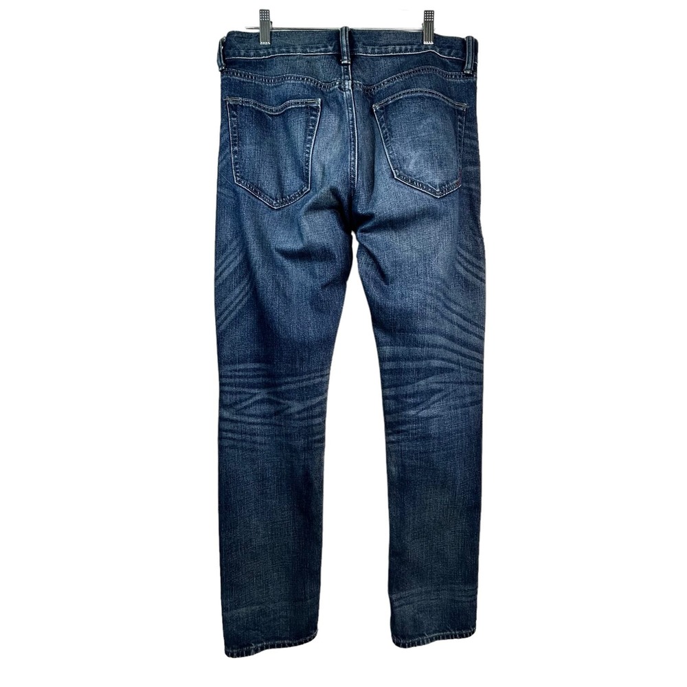 Banana Republic Varick Slim Fit Blue Denim 100% Cotton Men's Jeans 31W x 32L - Picture 2 of 11